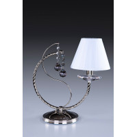 Настольная лампа ARTGLASS ZOE CE nikl (8006)
