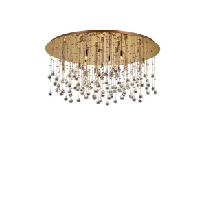 Кришталева люстра IDEAL LUX MOONLIGHT PL15 ORO