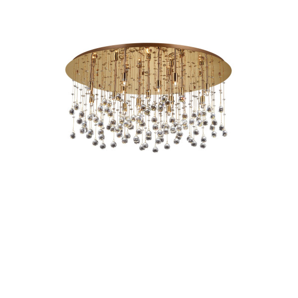 Кришталева люстра IDEAL LUX MOONLIGHT PL15 ORO