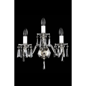 Кришталеве бра ARTGLASS NIKITA III NIKL (CE)