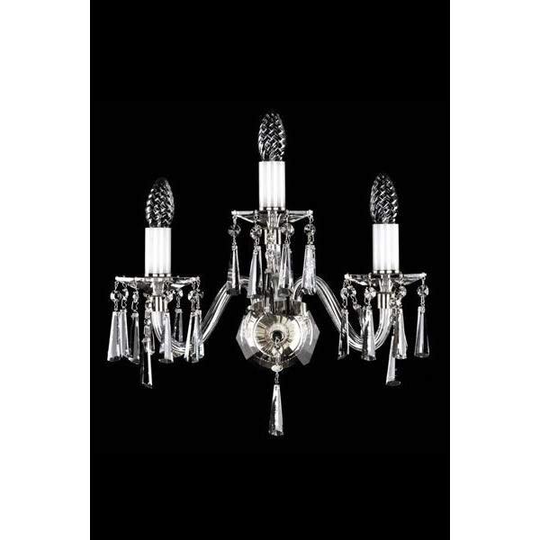 Хрустальное бра ARTGLASS NIKITA III NIKL (CE)