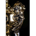 Люстра ARTGLASS MONA X brass antiq