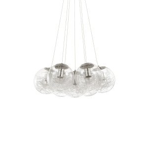 Люстра IDEAL LUX MAPA SAT SP7 NICKEL