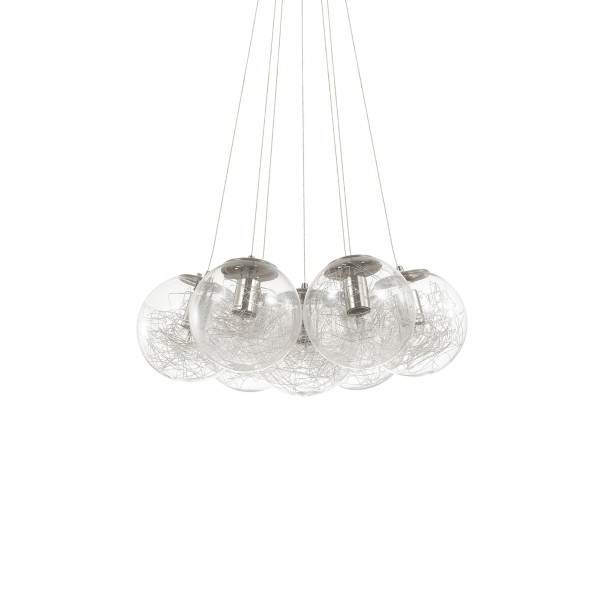 Люстра IDEAL LUX MAPA SAT SP7 NICKEL