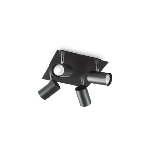Світильник спрямований IDEAL LUX SPOT PL4 NERO