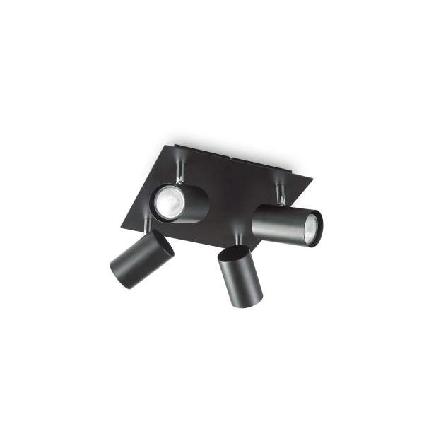 Светильник направленный IDEAL LUX SPOT PL4 NERO