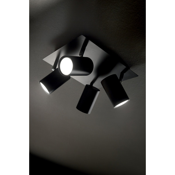 Светильник направленный IDEAL LUX SPOT PL4 NERO