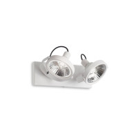 Светильник направленный IDEAL LUX GLIM PL2 BIANCO