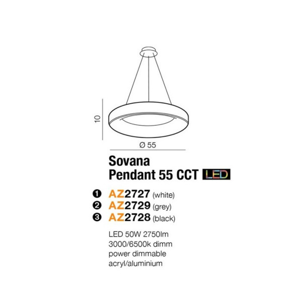 Люстра AZZARDO AZ2729