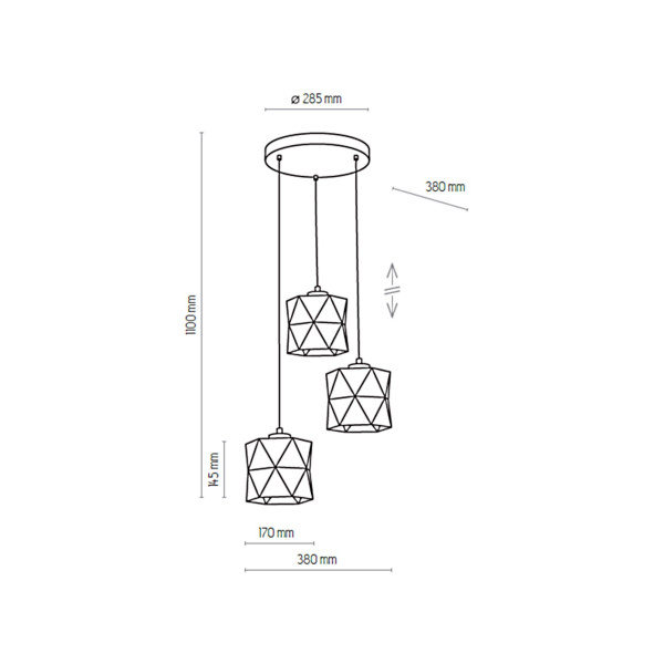 Люстра TK LIGHTING 1045