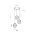 Люстра TK LIGHTING 1045