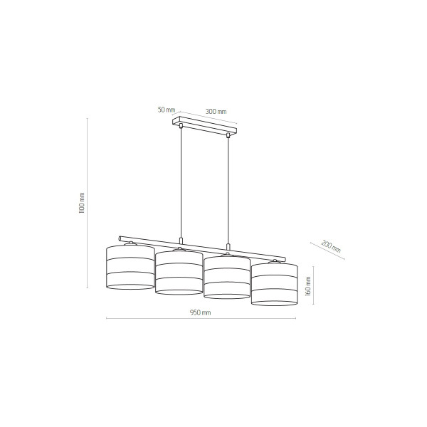 Люстра TK LIGHTING 3224