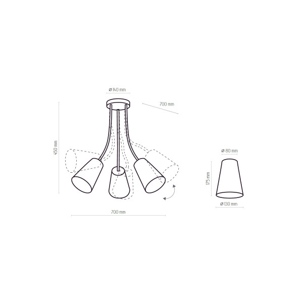 Люстра TK LIGHTING 3241