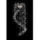 Точковий світильник ARTGLASS SPOT 22 CHAOS CE nikl