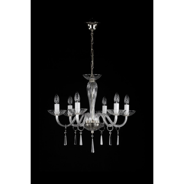 Хрустальная люстра ARTGLASS STEFANIE VI STRASS nikl