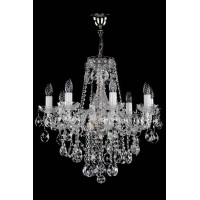 Хрустальная люстра ARTGLASS JESSICA VIII nikl (CE)