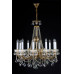 Хрустальная люстра ARTGLASS CR 0006/10/20 brass antiq (CE)