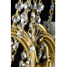 Хрустальная люстра ARTGLASS CR 0006/10/20 brass antiq (CE)