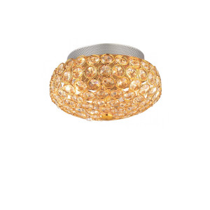 Кришталева люстра IDEAL LUX KING PL3 ORO