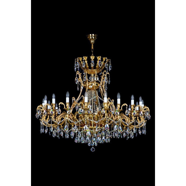 Кришталева люстра ARTGLASS LYRA 1420x1100 CE