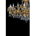 Кришталева люстра ARTGLASS LYRA 1420x1100 CE