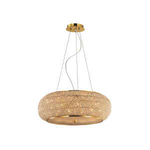 Кришталева люстра IDEAL LUX PASHA' SP10 ORO
