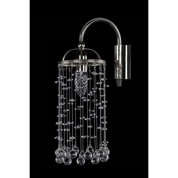 Хрустальное бра ARTGLASS SMALL GAME 96-01 CE nikl