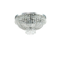 Хрустальная люстра IDEAL LUX CAESAR PL6 CROMO