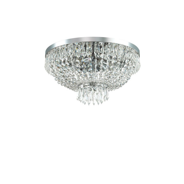 Хрустальная люстра IDEAL LUX CAESAR PL6 CROMO
