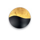 Светильник настенный IDEAL LUX SUNRISE AP4 NERO E ORO
