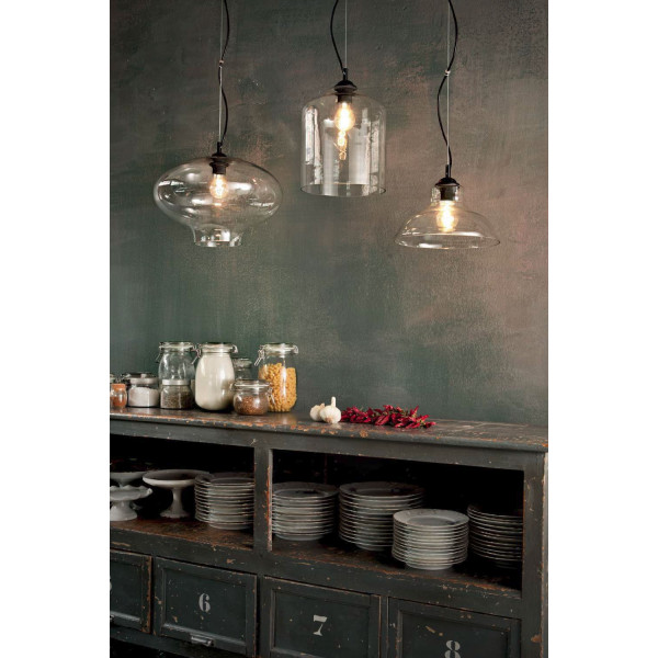 Люстра IDEAL LUX BISTRO SP1 SQUARE FUME
