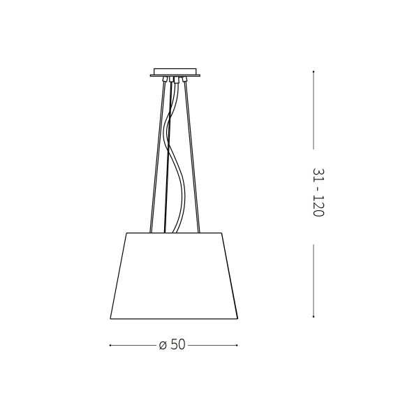 Люстра IDEAL LUX NORDIK SP4