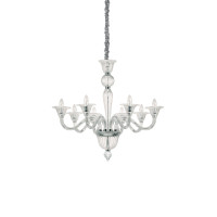 Люстра IDEAL LUX BRIGITTA SP8 TRASPARENTE