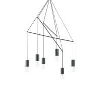 Люстра IDEAL LUX POP SP6 NERO