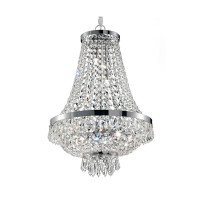 Хрустальная люстра IDEAL LUX CAESAR SP12 CROMO