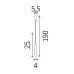 Люстра IDEAL LUX TUBE SP1 SMALL BIANCO