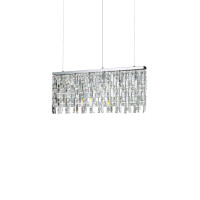 Кришталева люстра IDEAL LUX ELISIR SP6 CROMO