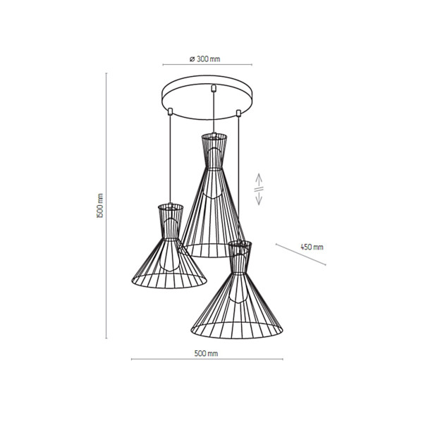 Люстра TK LIGHTING 3351