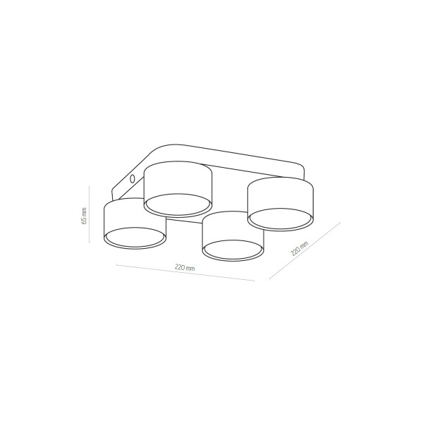Светильник потолочный TK LIGHTING 3401