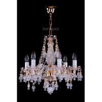 Кришталева люстра ARTGLASS ROSANA VI (bila)