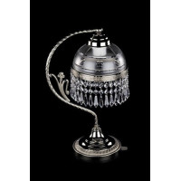 Настільна лампа ARTGLASS SCARLETT CE nikl antiq