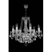 Хрустальная люстра ARTGLASS HEIDI VI nikl (CE)