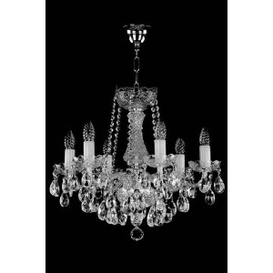 Кришталева люстра ARTGLASS HEIDI VI nikl (CE) Кришталева люстра ARTGLASS HEIDI VI nikl (CE)