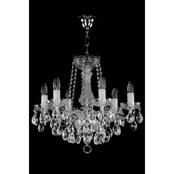 Хрустальная люстра ARTGLASS HEIDI VI nikl (CE)