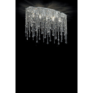 Кришталева люстра IDEAL LUX RAIN PL5