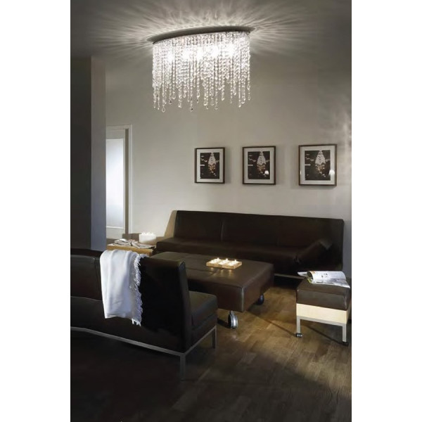 Хрустальная люстра IDEAL LUX RAIN PL5