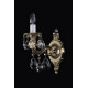 Кришталеве бра ARTGLASS SARKA I brass antiq (CE)