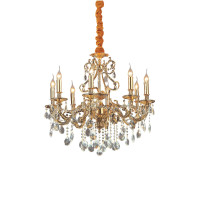Кришталева люстра IDEAL LUX GIOCONDA SP8 ORO