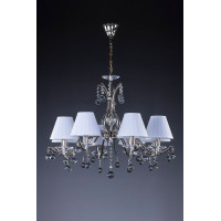 Люстра ARTGLASS CHANTAL VIII CE nikl (8006)