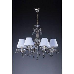 Люстра ARTGLASS CHANTAL VIII CE nikl (8006)